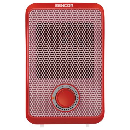 Sencor - Calefactor 600W/230V rojo