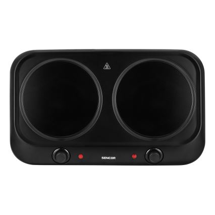 Sencor - Cocina vitrocerámica doble 2400W/230V