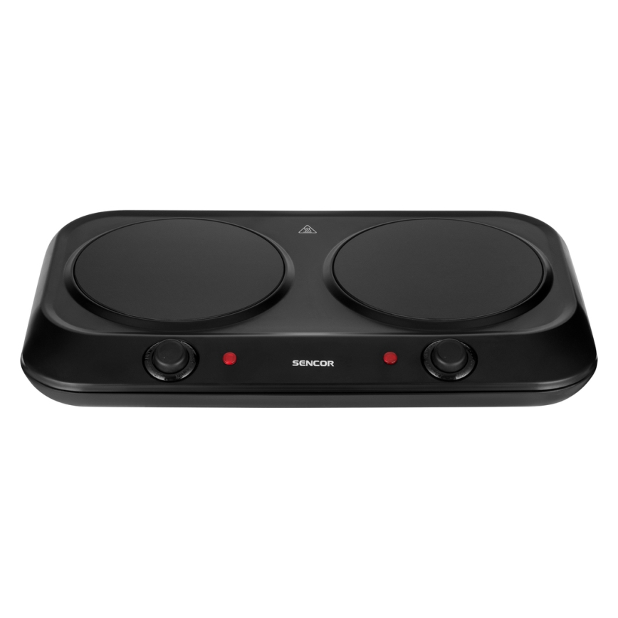 Sencor - Cocina vitrocerámica doble 2400W/230V