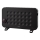 Sencor - Convector eléctrico 750/1250/2000W/230V termostato IP24 negro