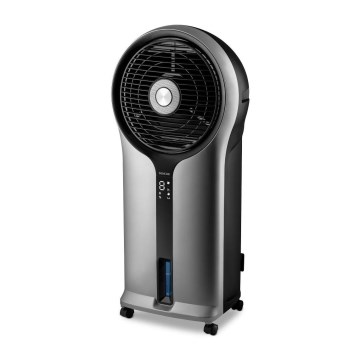 Sencor - Enfriador de aire móvil 110W/230V plata/negro + control remoto