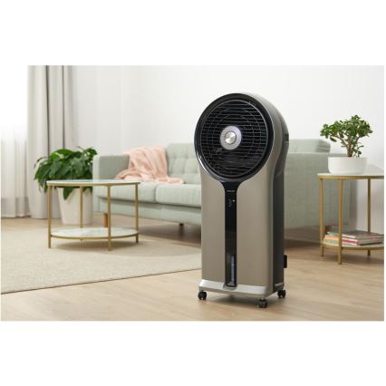 Sencor - Enfriador de aire móvil 110W/230V plata/negro + control remoto