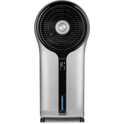 Sencor - Enfriador de aire móvil 110W/230V plata/negro + control remoto