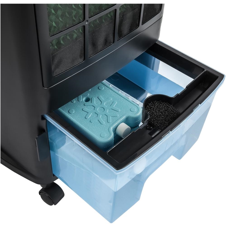 Sencor - Enfriador de aire móvil 110W/230V plata/negro + control remoto