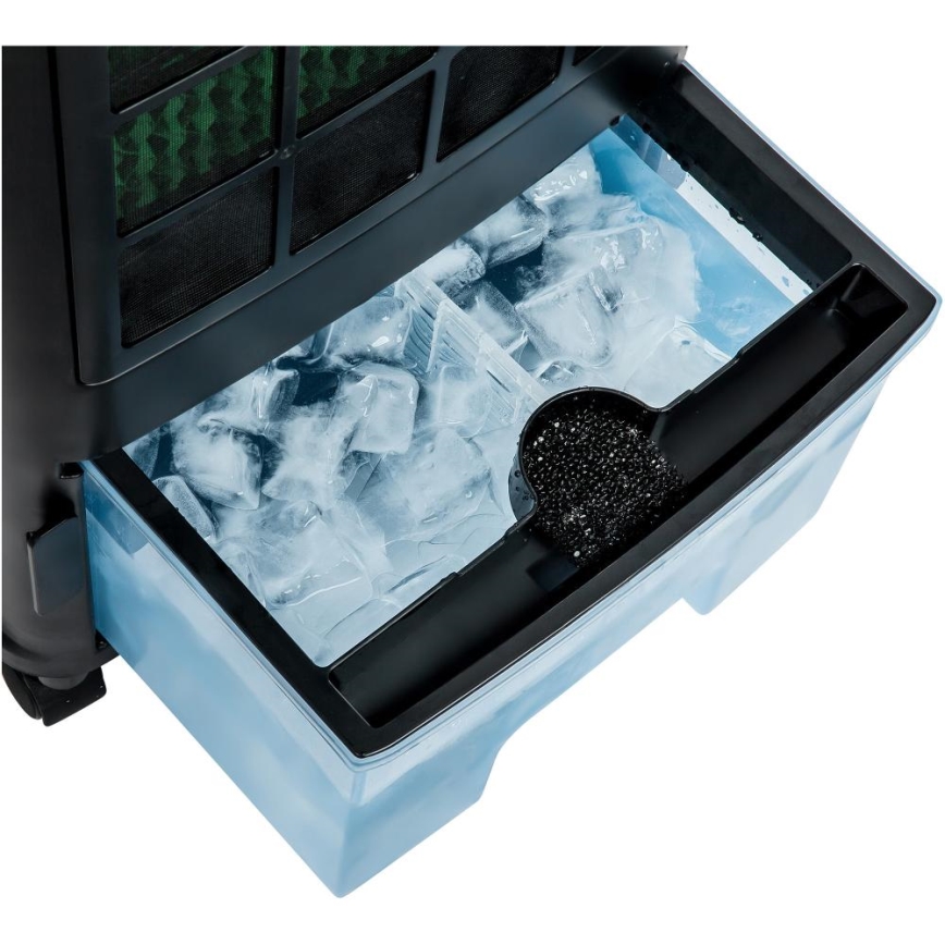 Sencor - Enfriador de aire móvil 110W/230V plata/negro + control remoto