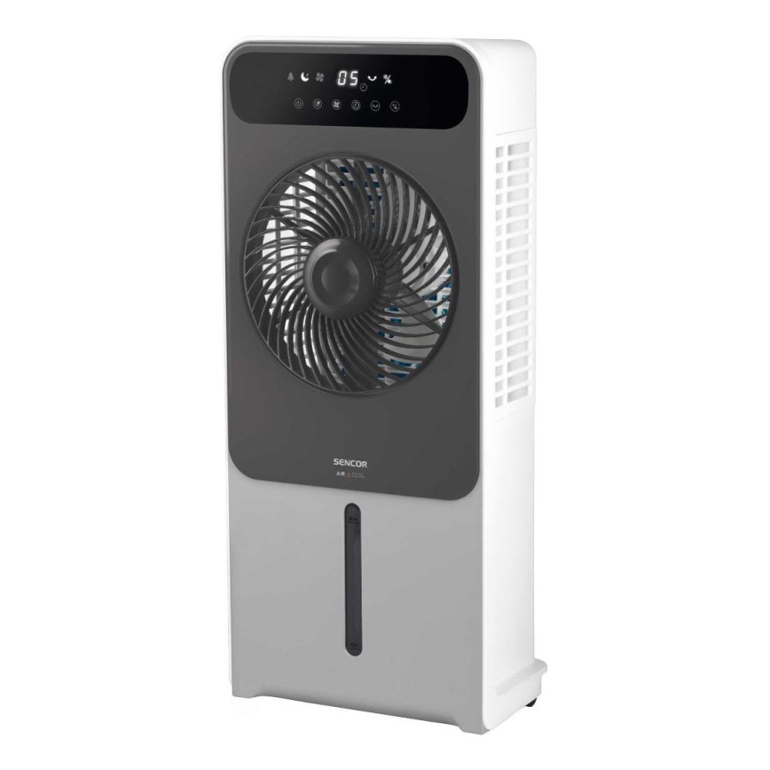 Sencor - Enfriador de aire móvil 28W/230V gris + control remoto