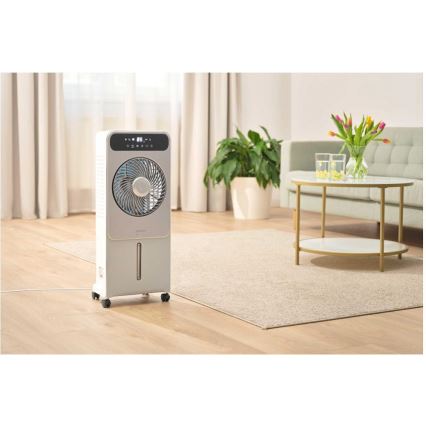 Sencor - Enfriador de aire móvil 28W/230V gris + control remoto