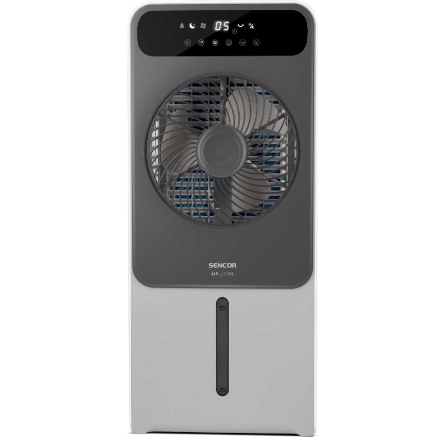 Sencor - Enfriador de aire móvil 28W/230V gris + control remoto