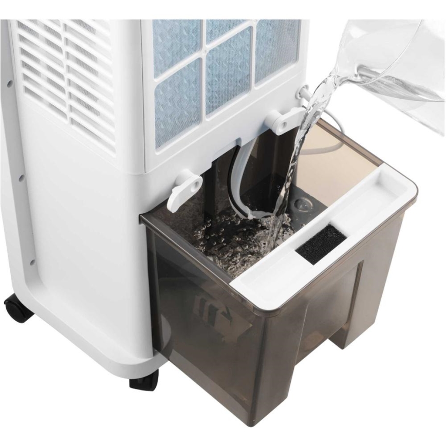 Sencor - Enfriador de aire móvil 28W/230V gris + control remoto