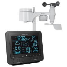 Sencor - Estación meteorológica profesional con pantalla LCD a color 1xCR2032