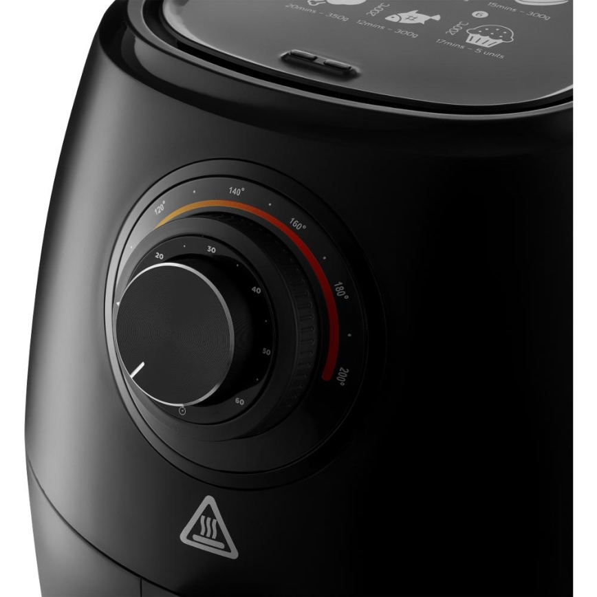 Sencor - Freidora de aire caliente 3,5 l 1300W/230V negro