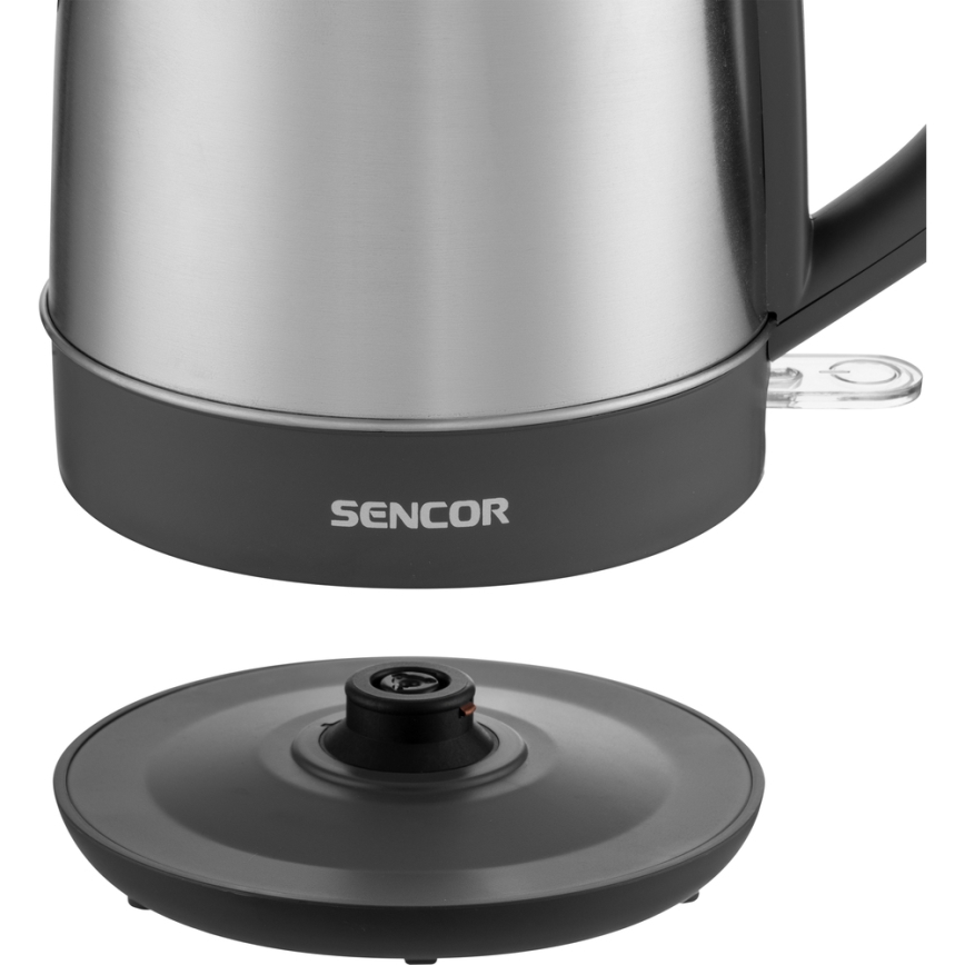Sencor - Hervidor 1,2 l 2150W/230V acero inoxidable