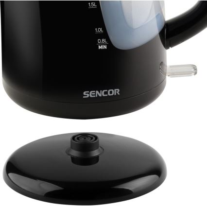 Sencor - Hervidor 2,5 l 2200W/230V negro