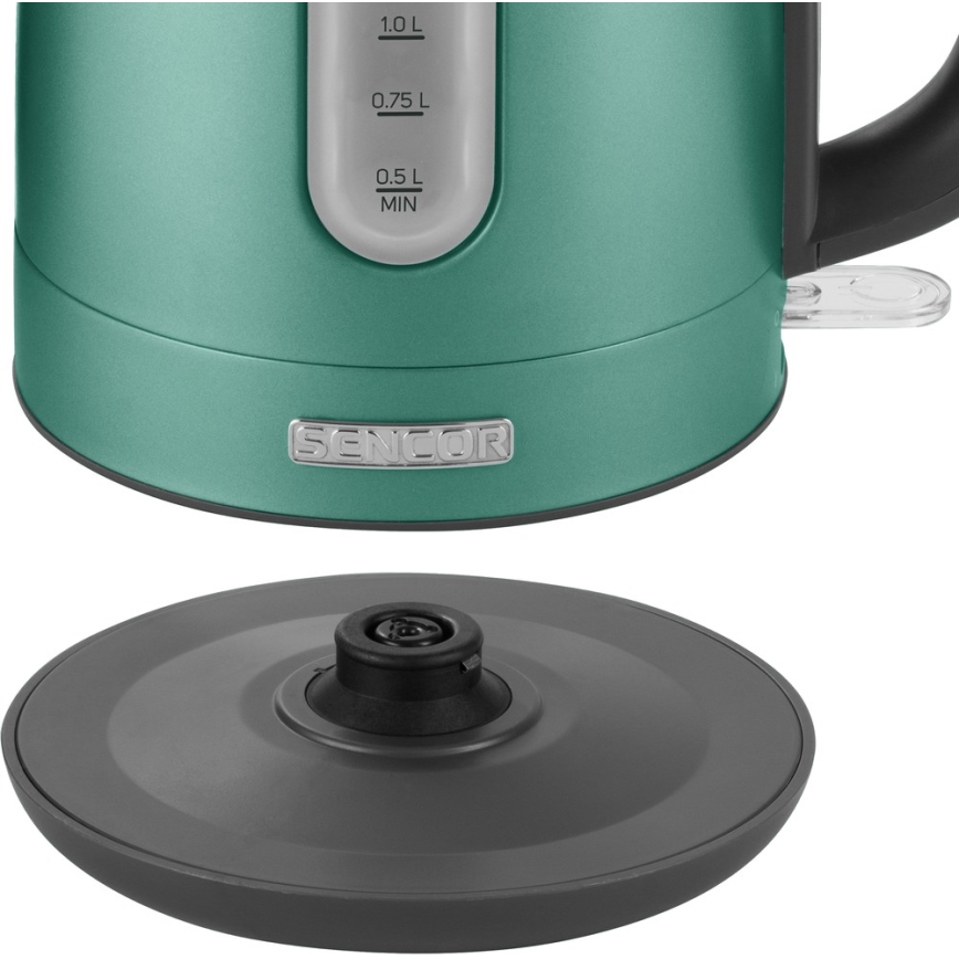Sencor - Hervidor eléctrico 1,7 l 2150W/230V turquesa