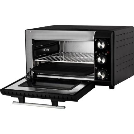 Sencor - Horno eléctrico 20 l 1650W/230V negro