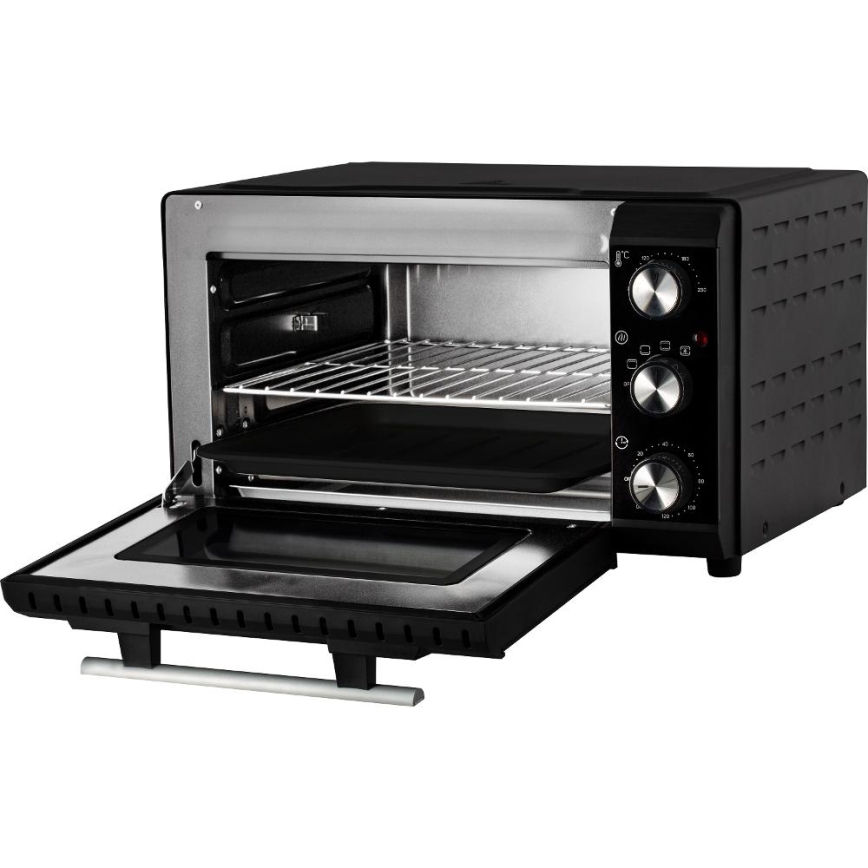 Sencor - Horno eléctrico 20 l 1650W/230V negro