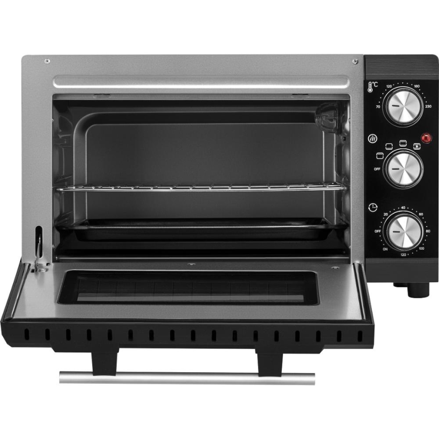 Sencor - Horno eléctrico 20 l 1650W/230V negro