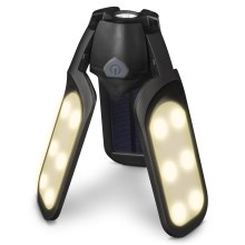 Sencor - Linterna LED recargable para camping con panel solar LED/3W/1600 mAh IPX4