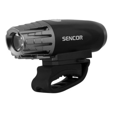 Sencor - Linterna recargable para bicicleta LED/3W/2000mAh IP65