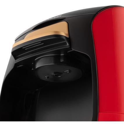 Sencor - Máquina de café con dos tazas 500W/230V rojo/negro