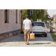 Sencor - Nevera portátil para coche 22 l 45W/12V naranja/blanco