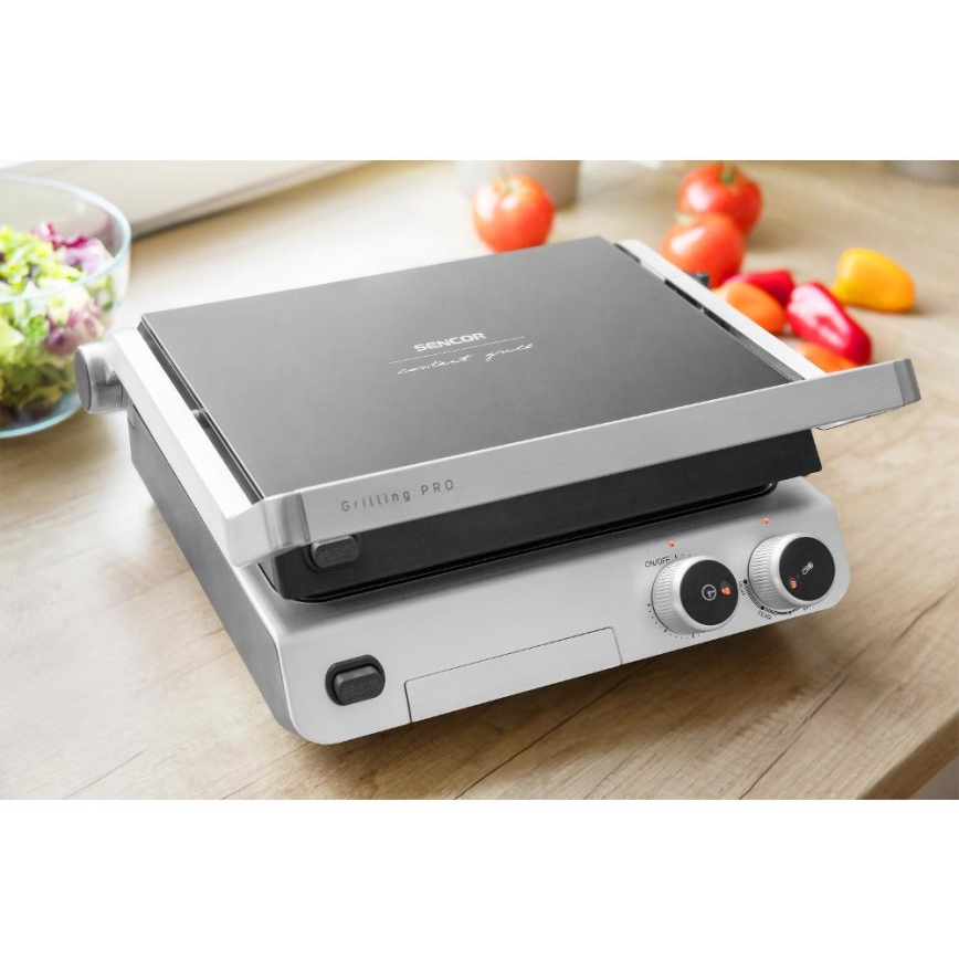 Sencor - Parrilla de contacto 2000W/230V