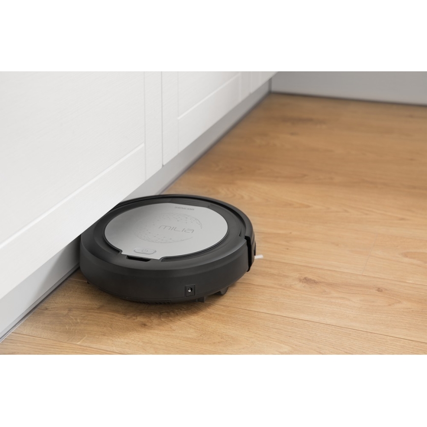 Sencor - Robot aspirador con mopa 2en1 15W/14,4V 1500 mAh negro