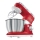 Sencor - Robot de cocina con bol de acero inoxidable 600W/230V rojo