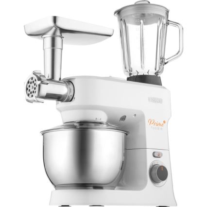 Sencor - Robot de cocina con cuenco de acero inoxidable 1000W/230V blanco