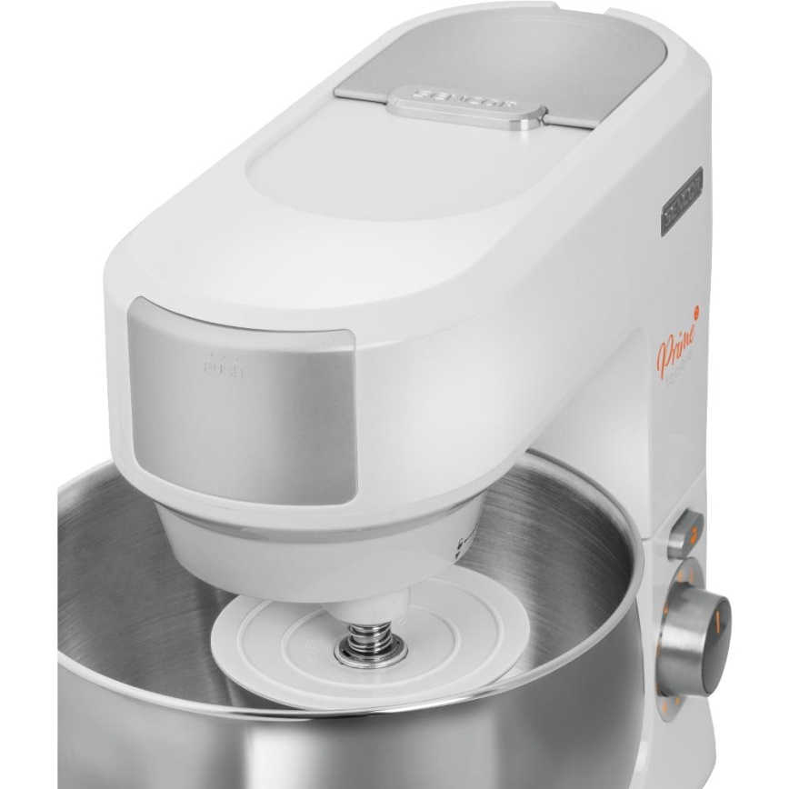 Sencor - Robot de cocina con cuenco de acero inoxidable 1000W/230V blanco