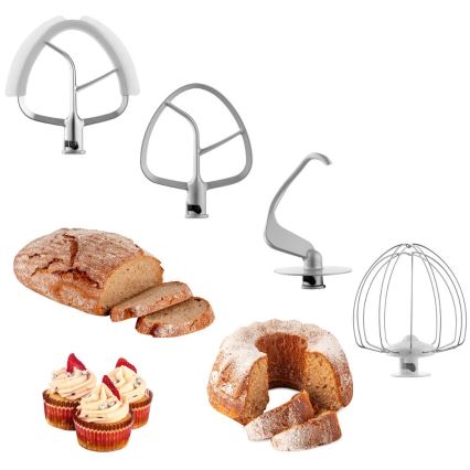 Sencor - Robot de cocina multifuncional con cuenco de acero inoxidable 1500W/230V cromo mate