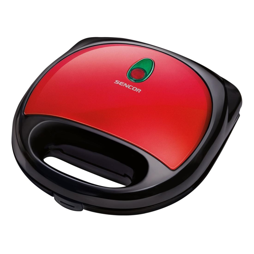 Sencor - Sandwichera 700W/230V negro/rojo