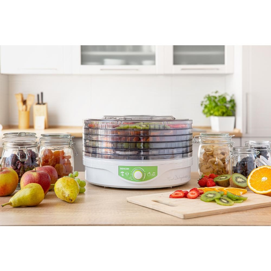 Sencor - Secador de alimentos con termorregulación 250W/230V