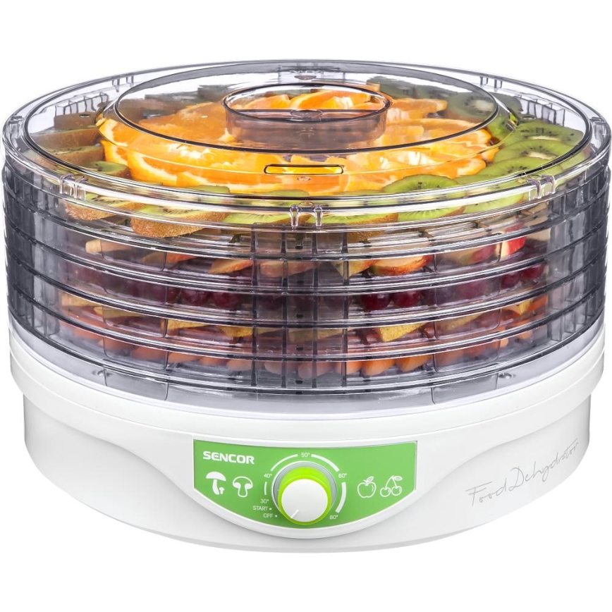 Sencor - Secador de alimentos con termorregulación 250W/230V