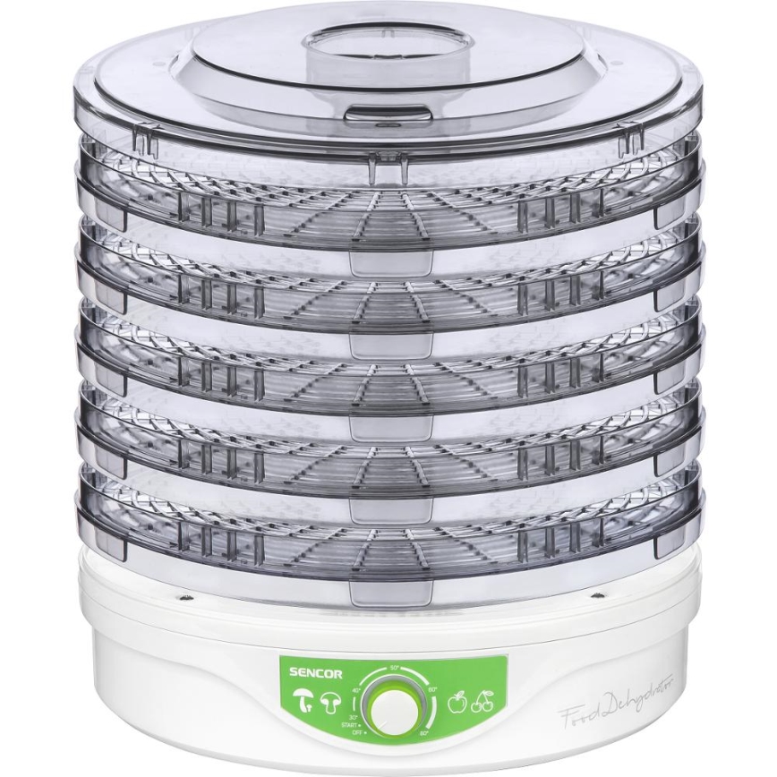 Sencor - Secador de alimentos con termorregulación 250W/230V