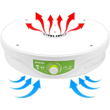 Sencor - Secador de alimentos con termorregulación 250W/230V