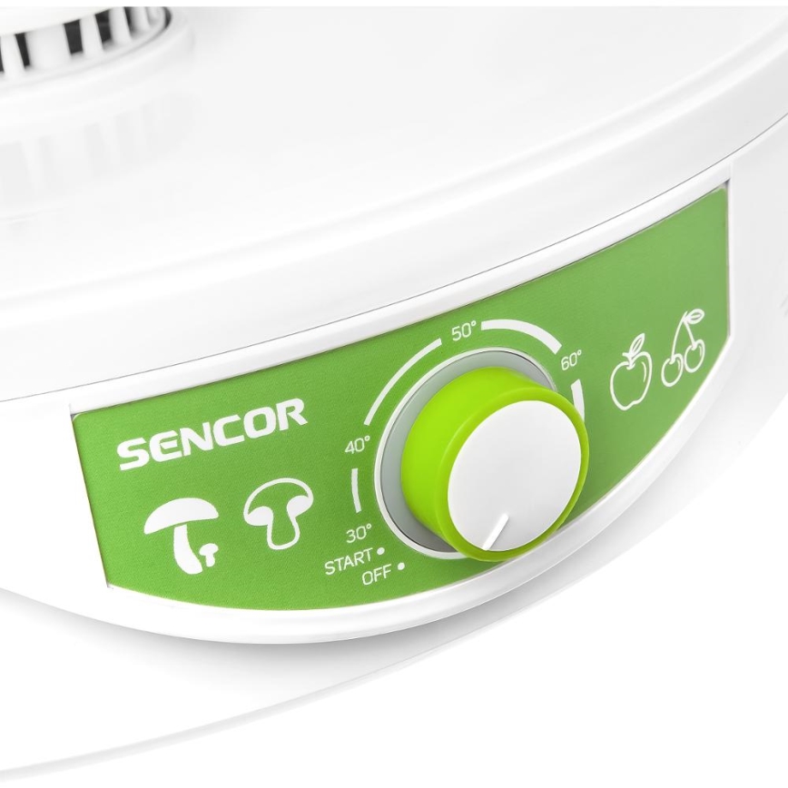Sencor - Secador de alimentos con termorregulación 250W/230V