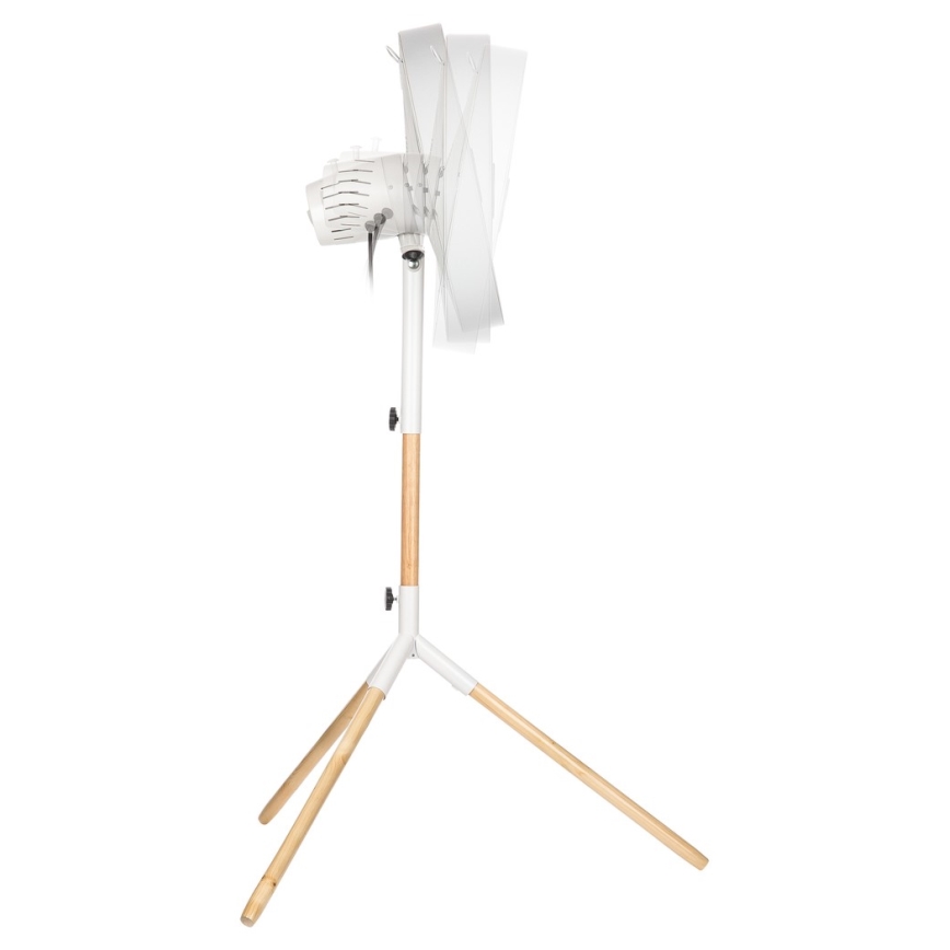 Sencor - Ventilador de pie 50W/230V blanco/haya