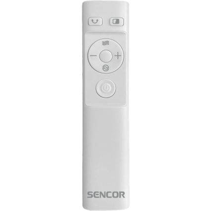 Sencor - Ventilador de pie sin aspas 50W/230V blanco + control remoto
