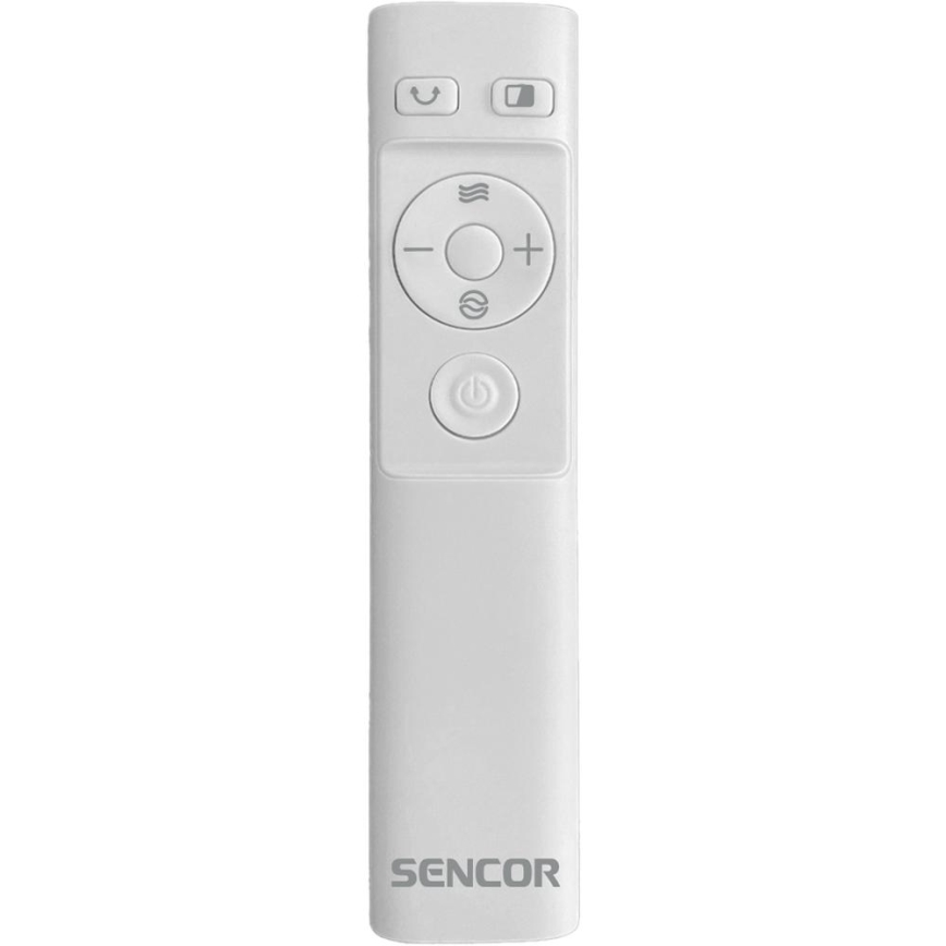 Sencor - Ventilador de pie sin aspas 50W/230V blanco + control remoto