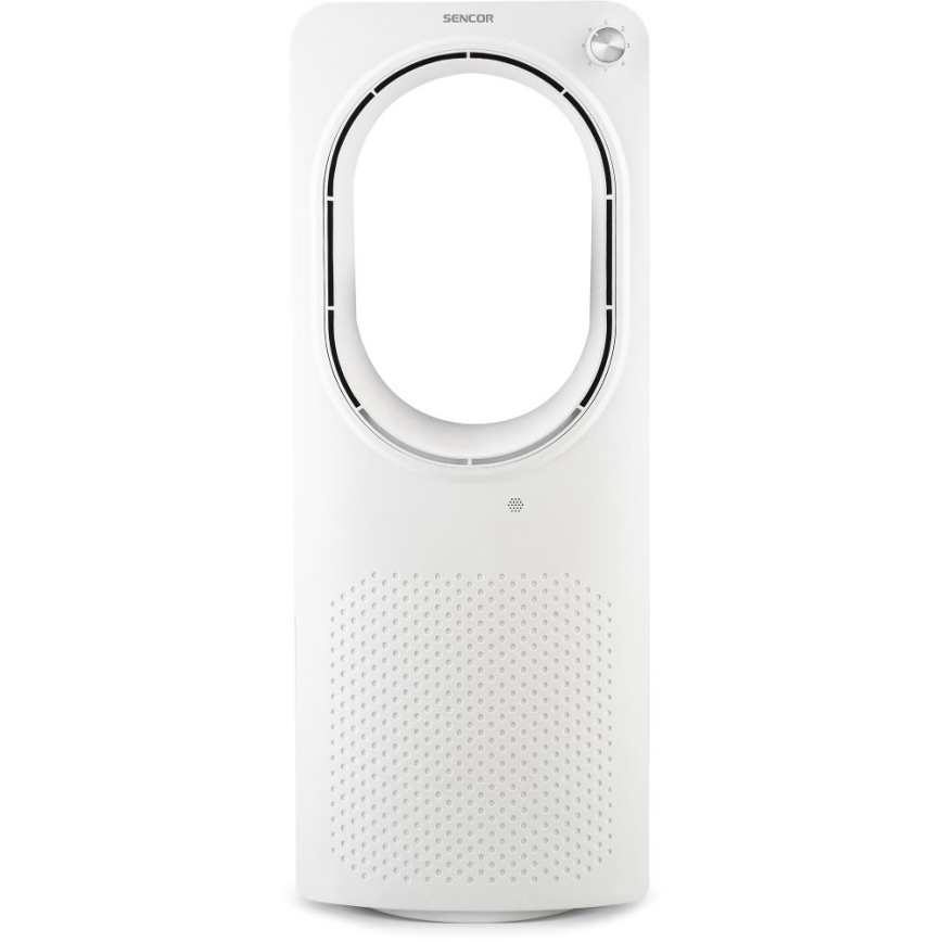 Sencor - Ventilador de pie sin aspas 50W/230V blanco