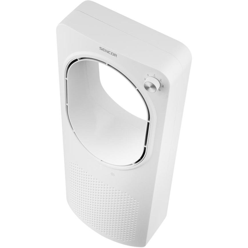 Sencor - Ventilador de pie sin aspas 50W/230V blanco