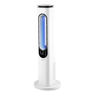 Sencor - Ventilador de torre sin aspas 50W/230V blanco + control remoto