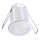 Sensor de movimiento empotrado PIR 360° 400W/230V blanco