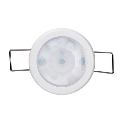 Sensor de movimiento empotrado PIR 360° 400W/230V blanco