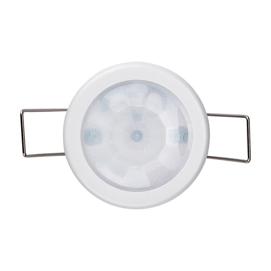 Sensor de movimiento empotrado PIR 360° 400W/230V blanco