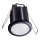 Sensor de movimiento empotrado PIR 360° 400W/230V negro