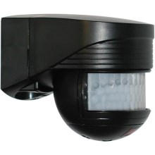 Sensor de movimiento exterior LC-CLICK 200° IP44 negro