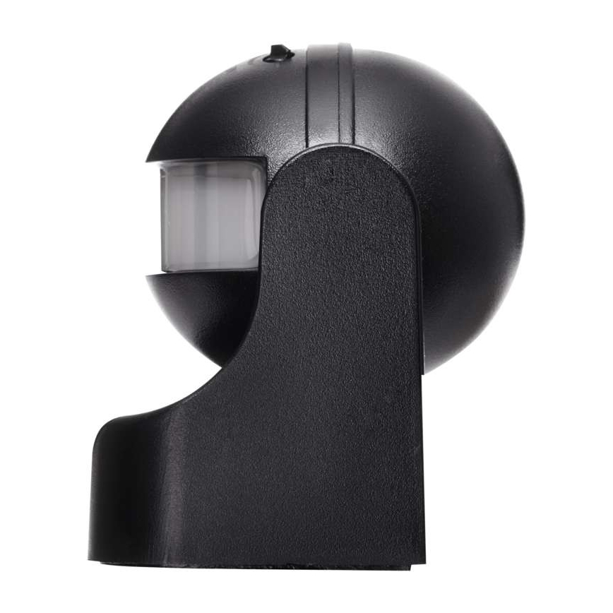 Sensor de movimiento exterior PIR B 180° 1200W/230V IP44 negro