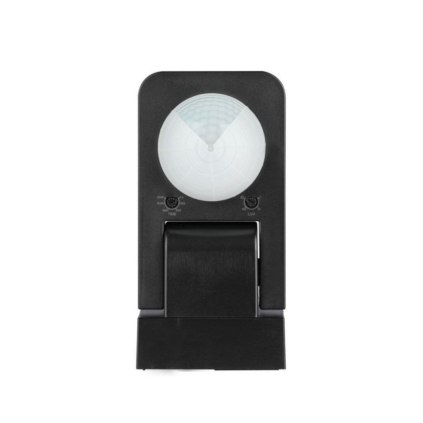 Sensor de movimiento exterior por infrarrojos 360° 1000W/230V IP65 negro
